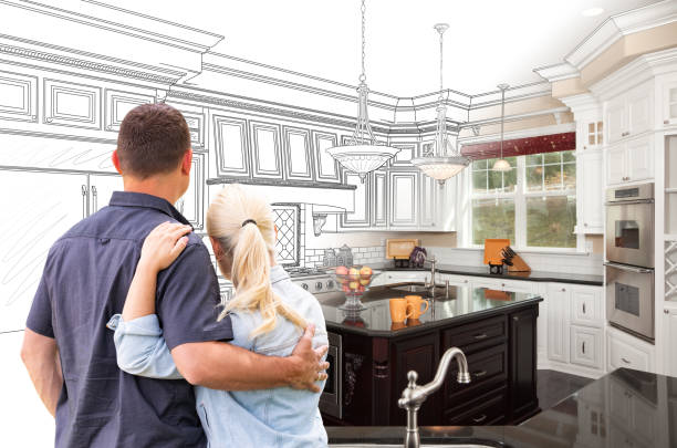 Professional Open Concept Kitchen technician working in Fairfax, VA